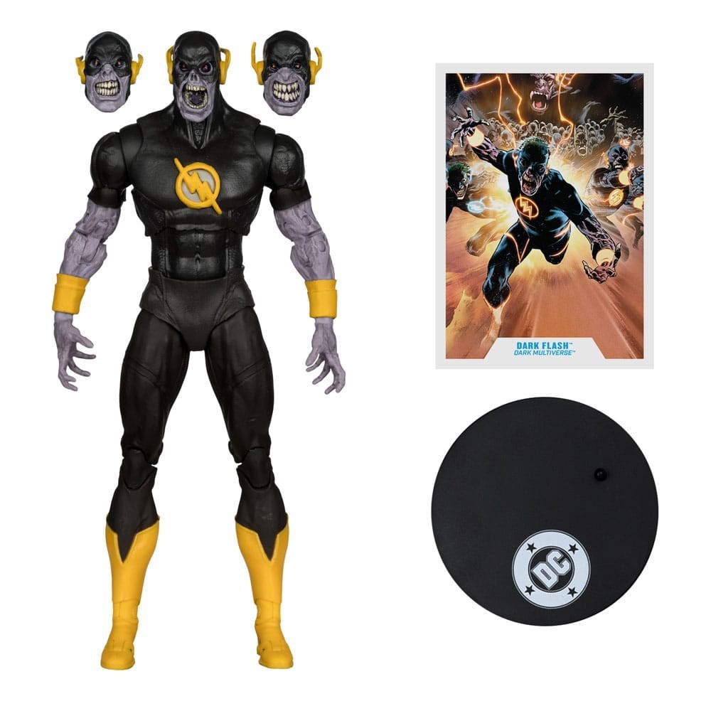 DC MULTIVERSE DARK FLASH DARK MULTIVERSE RED PLATINUM EDITION ACTION FIGURE MC FARLANE