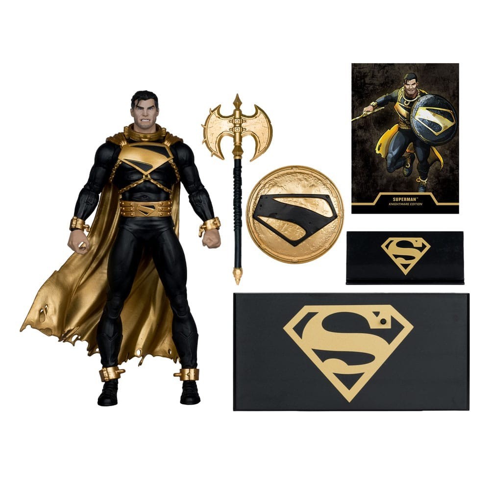MC FARLANE DC MULTIVERSE SUPERMAN FUTURE STATE KNIGHTMARE EDITION GOLD LABEL ACTION FIGURE