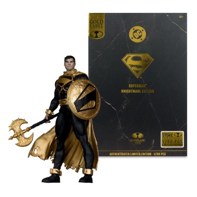 MC FARLANE DC MULTIVERSE SUPERMAN FUTURE STATE KNIGHTMARE EDITION GOLD LABEL ACTION FIGURE