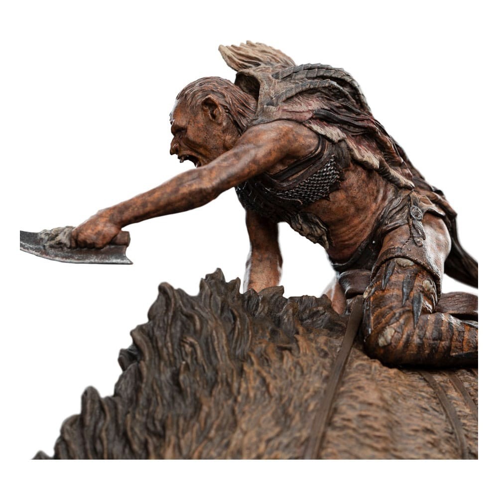 THE LORD OF THE RINGS SHARKU SU WARG STATUA RESIN FIGURE WETA
