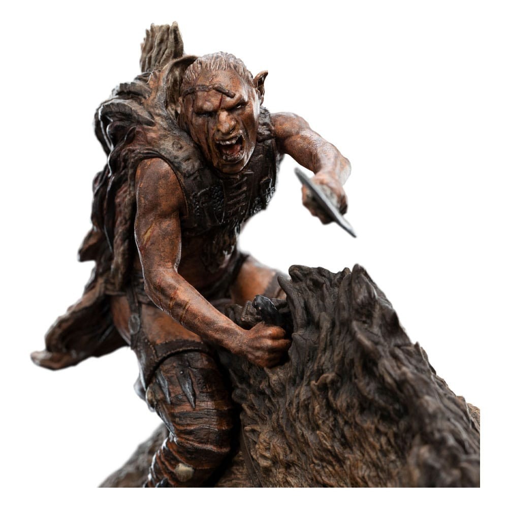 WETA THE LORD OF THE RINGS SHARKU ON WARG STATUE RESIN FIGURE