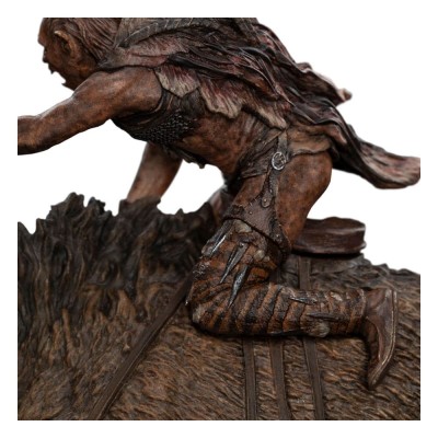 THE LORD OF THE RINGS SHARKU SU WARG STATUA RESIN FIGURE WETA