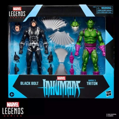 MARVEL LEGENDS INHUMANS BLACK BOLT & TRITON 2-PACK ACTION FIGURES HASBRO