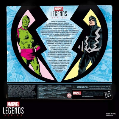 MARVEL LEGENDS INHUMANS MEDUSA & GORGON 2-PACK ACTION FIGURES HASBRO