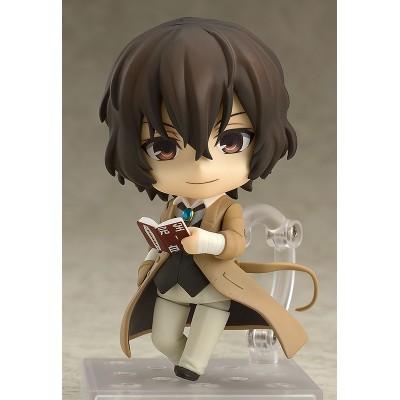 BUNGO STRAY DOGS OSAMU DAZAI NENDOROID ACTION FIGURE ORANGE ROUGE