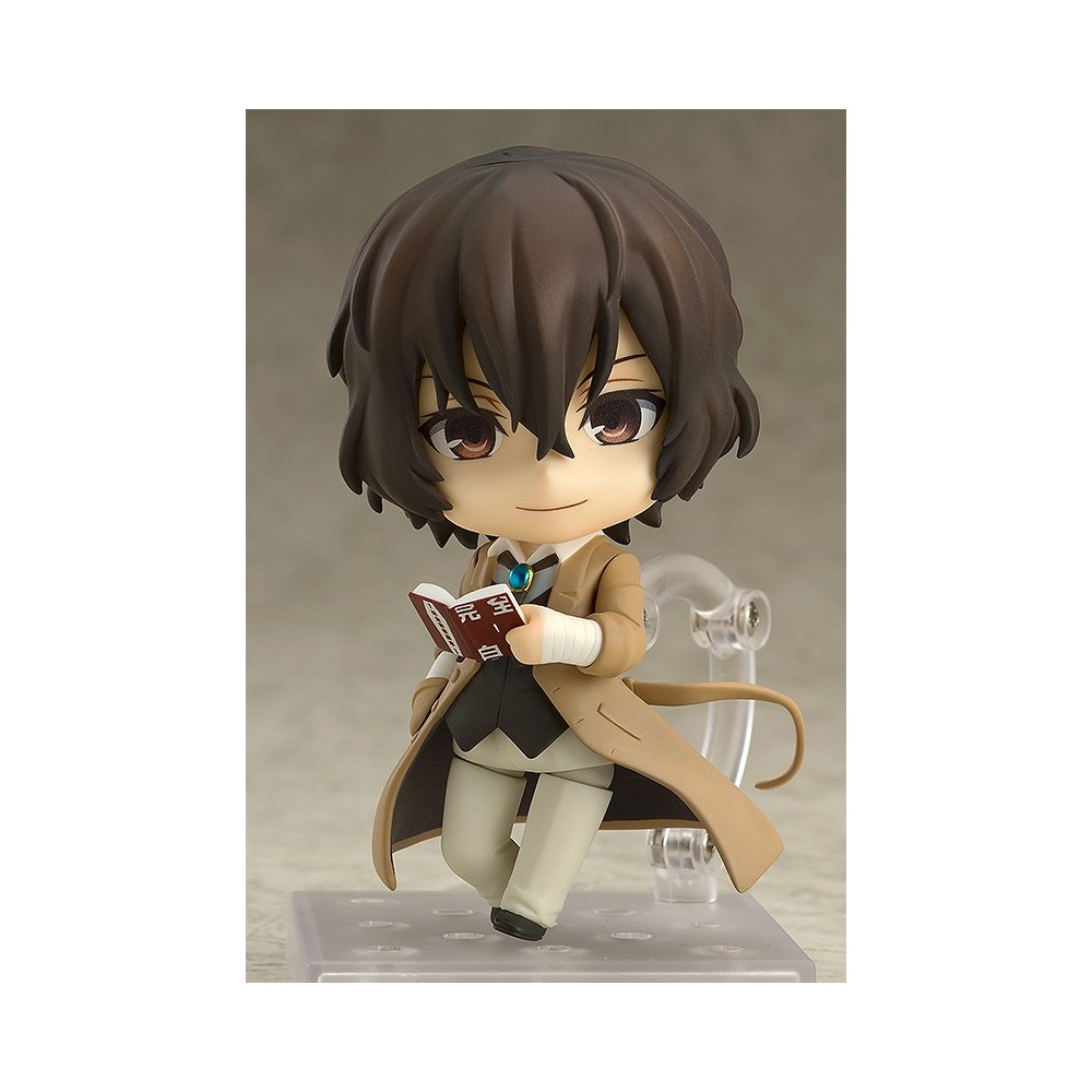 BUNGO STRAY DOGS OSAMU DAZAI NENDOROID ACTION FIGURE ORANGE ROUGE