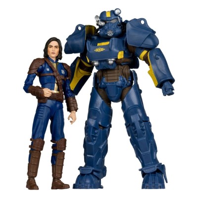 FALLOUT T-60 VAULT TEC & SOLE SURVIVOR ACTION FIGURE MC FARLANE
