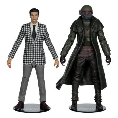 FALLOUT NEW VEGAS RIOT RANGER ARMOR & BENNY SURVIVOR ACTION FIGURE MC FARLANE