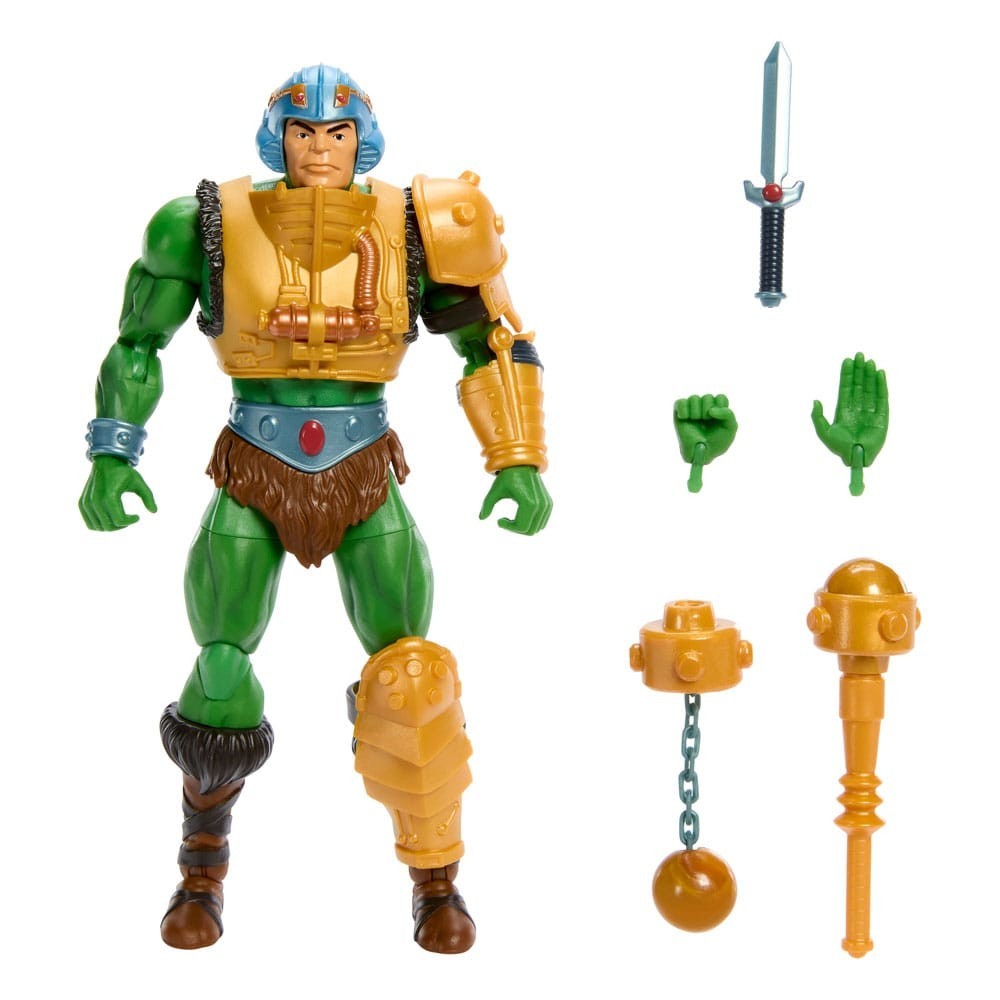 MASTERS OF THE UNIVERSE MASTERVERSE VINTAGE MAN-AT-ARMS ACTION FIGURE MATTEL