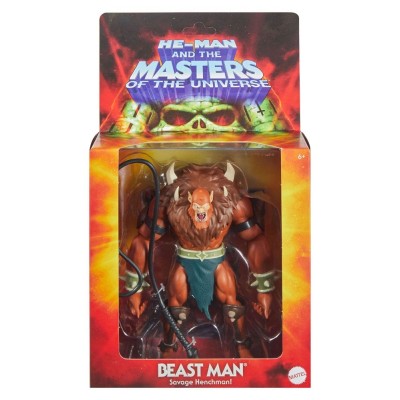 MATTEL MASTERS OF THE UNIVERSE ORIGINS DELUXE BEAST MAN PVC ACTION FIGURE