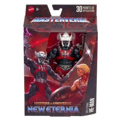 MASTERS OF THE UNIVERSE NEW ETERNIA ANTI ETERNIA HE-MAN ACTION FIGURE MATTEL