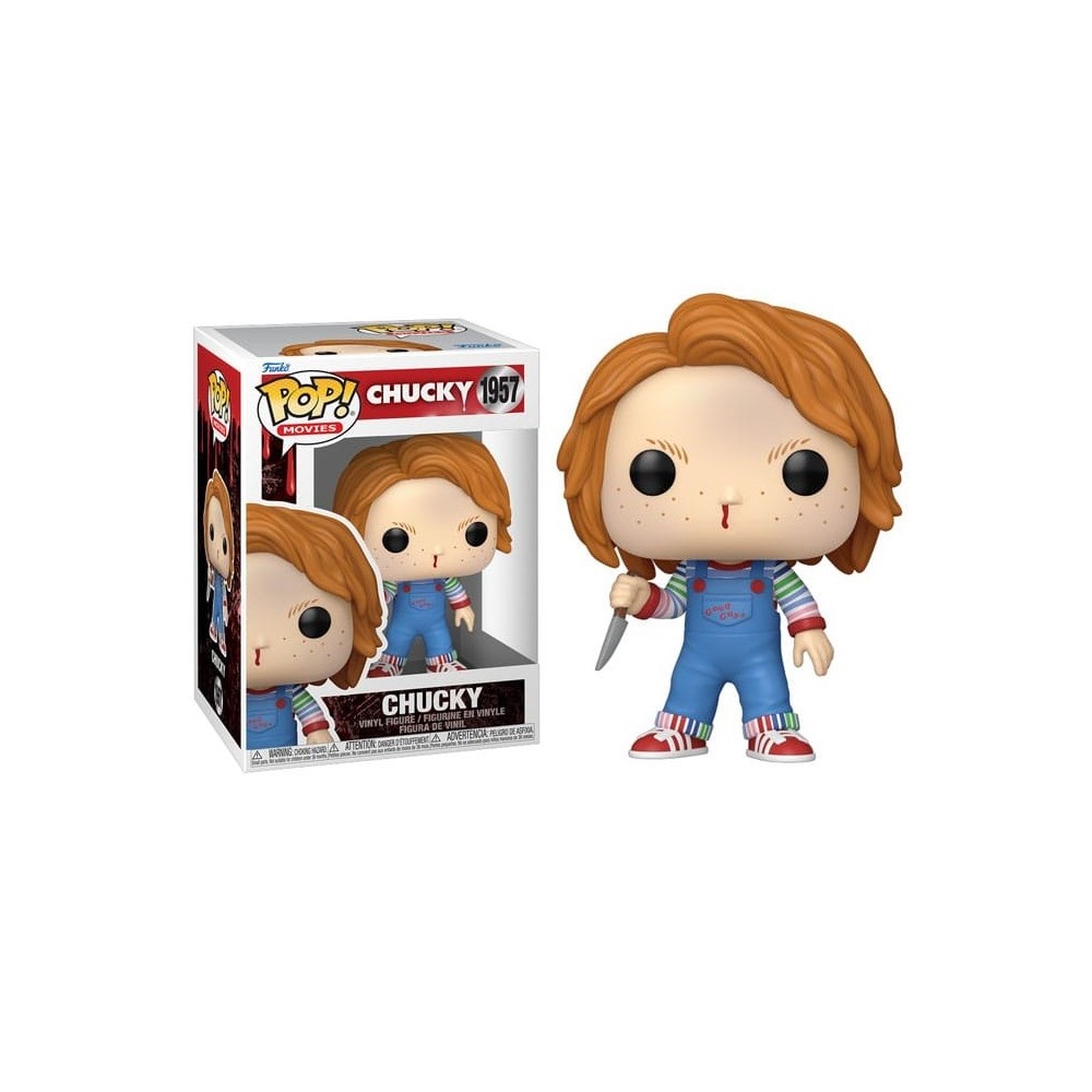 FUNKO POP! CHUCKY BLOODY NOSE BOBBLE HEAD FIGURE FUNKO