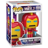 FUNKO POP! MARVEL WHAT IF...? IRON MAN MECH BOBBLE HEAD KNOCKER FIGURE FUNKO