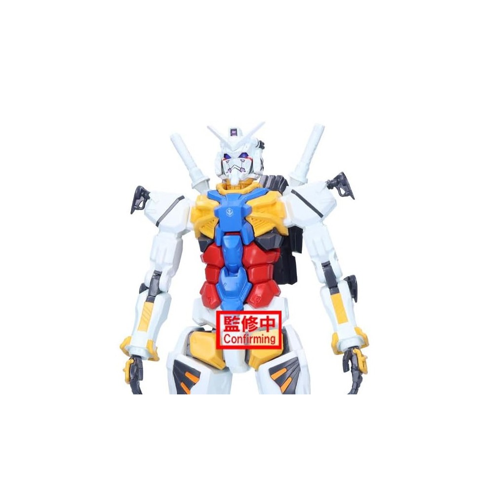 BANPRESTO MOBILE SUIT GUNDAM GQUUUUUUX GENKAI TOPPA WHITE GUNDAM STATUE FIGURE