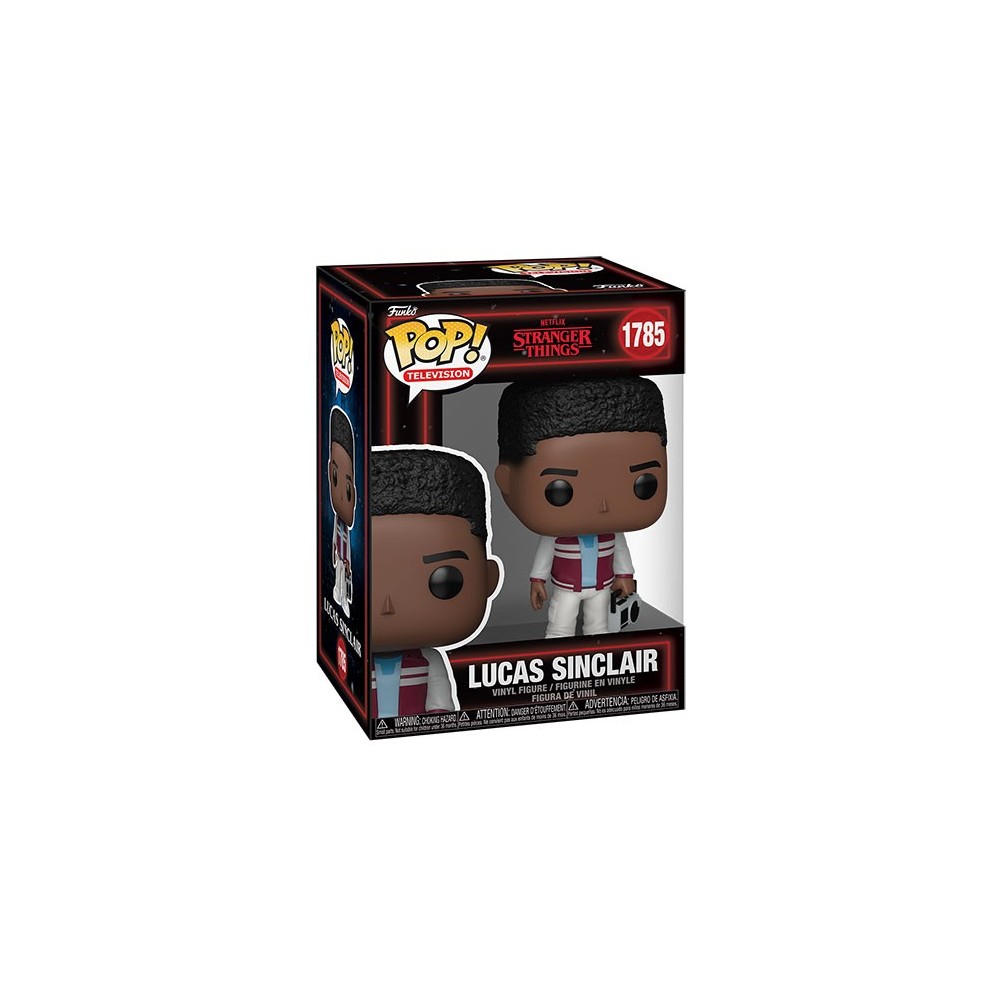 FUNKO POP! STRANGER THINGS LUCAS SINCLAIR 1785 BOBBLE HEAD KNOCKER FIGURE FUNKO