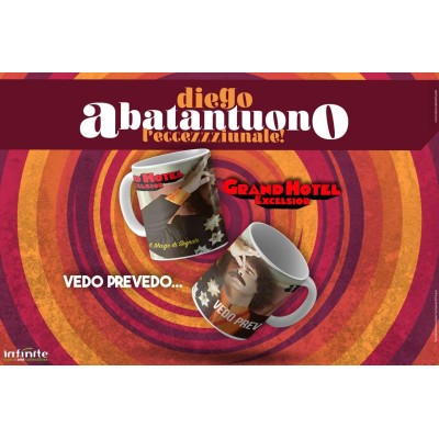 INFINITE STATUE DIEGO ABATANTUONO GRAND HOTEL EXCELSIOR VEDO PREVEDO CERAMIC MUG