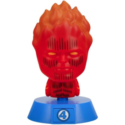MARVEL ICON LIGHTS HUMAN TORCH LAMPADA FIGURE PALADONE PRODUCTS