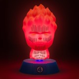 PALADONE PRODUCTS MARVEL ICON LIGHTS HUMAN TORCH LAMP FIGURE