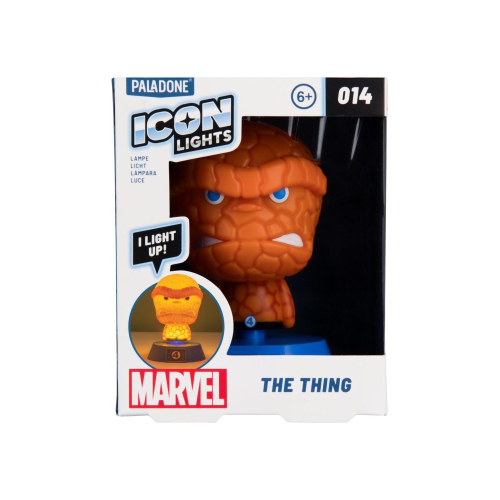 PALADONE PRODUCTS MARVEL ICON LIGHTS THE THING LAMP FIGURE