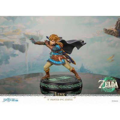 THE LEGEND OF ZELDA TEARS OF THE KINGDOM LINK STATUA FIGURE FIRST4FIGURES