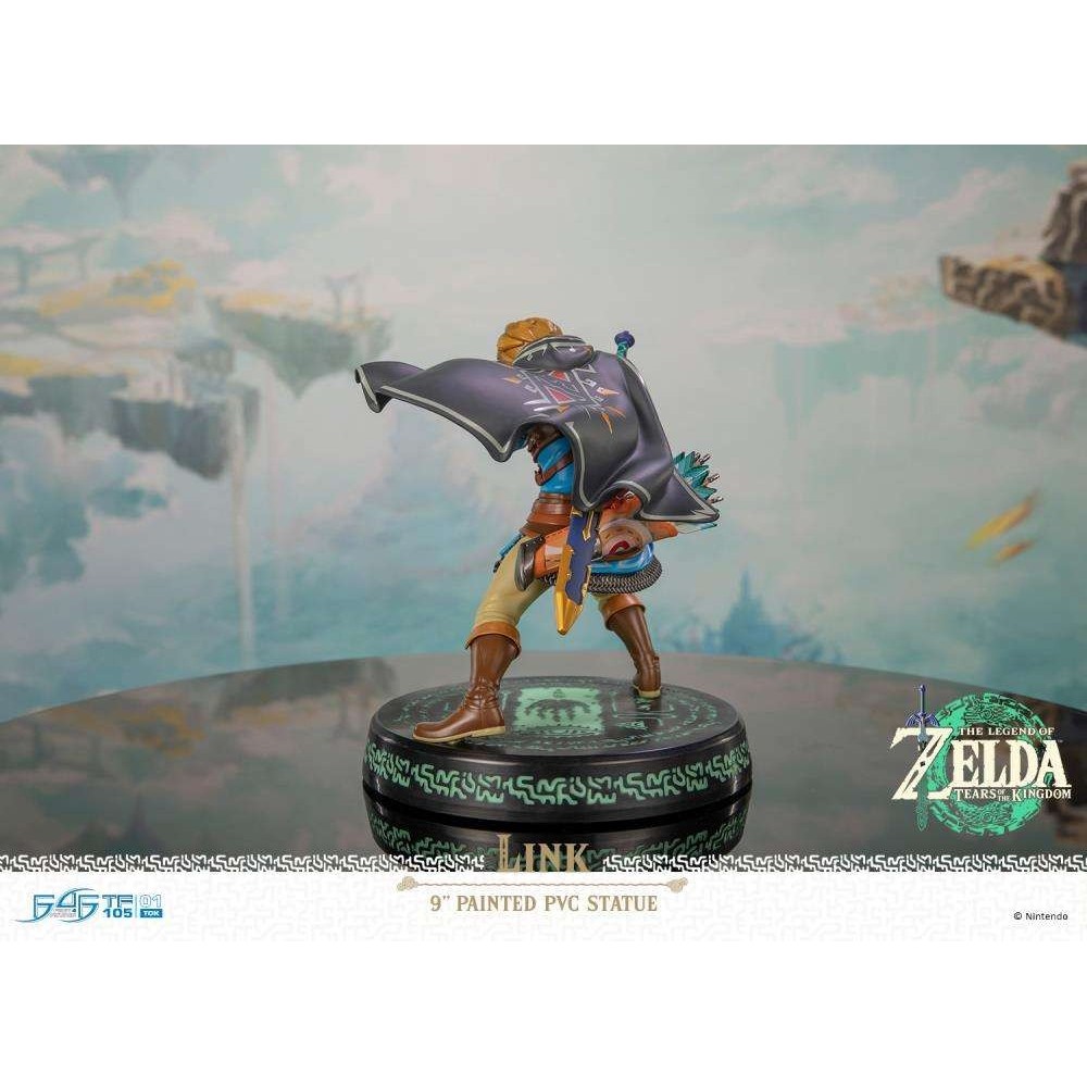 THE LEGEND OF ZELDA TEARS OF THE KINGDOM LINK STATUA FIGURE FIRST4FIGURES