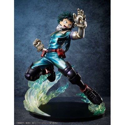 MY HERO ACADEMIA IZUKU MIDORIYA METALLIC COLOR STATUA FIGURE GOOD SMILE COMPANY