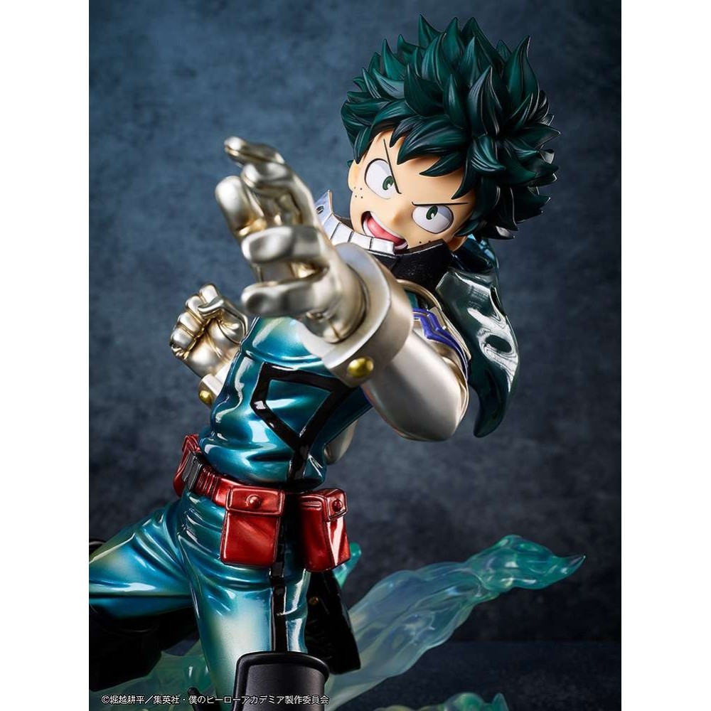 MY HERO ACADEMIA IZUKU MIDORIYA METALLIC COLOR STATUA FIGURE GOOD SMILE COMPANY