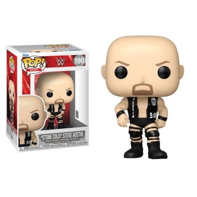 FUNKO POP! WWE STONE COLD STEVE AUSTIN BOBBLE HEAD FIGURE FUNKO