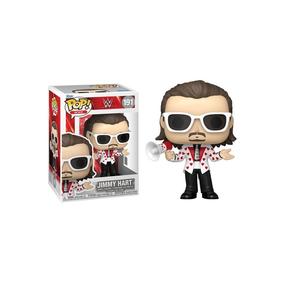 FUNKO POP! WWE JIMMY HART BOBBLE HEAD FIGURE FUNKO