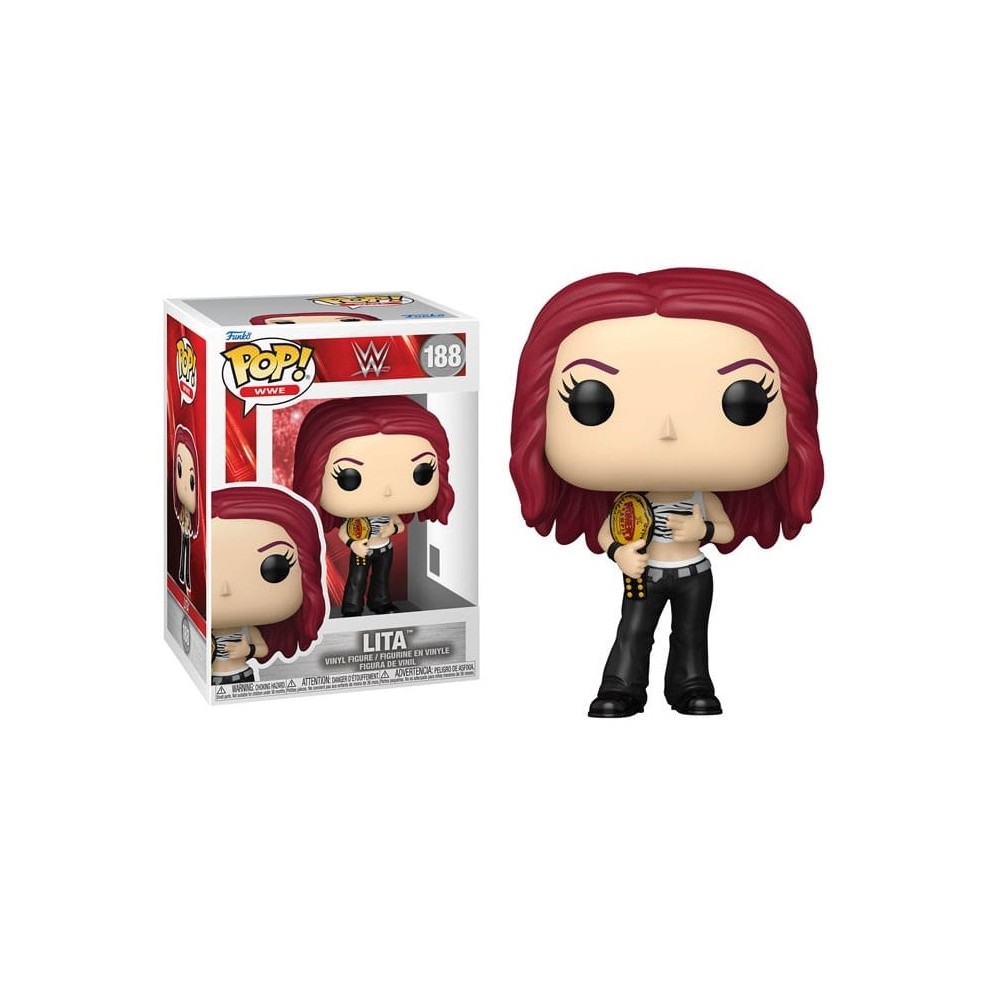 FUNKO POP! WWE LITA BOBBLE HEAD FIGURE FUNKO