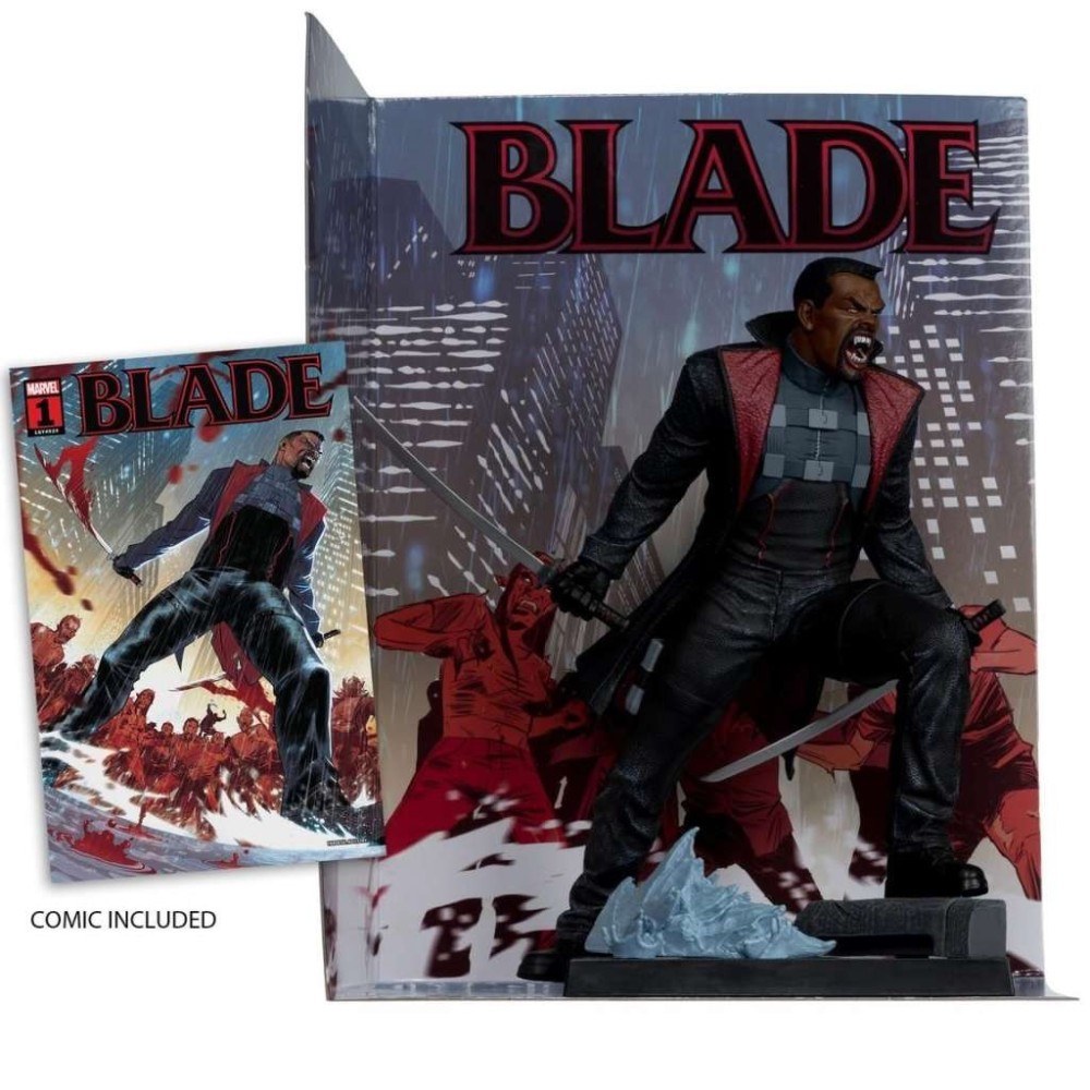 MARVEL COLLECTION PVC STATUE BLADE (BLADE 1) 1/6 STATUA FIGURE MC FARLANE