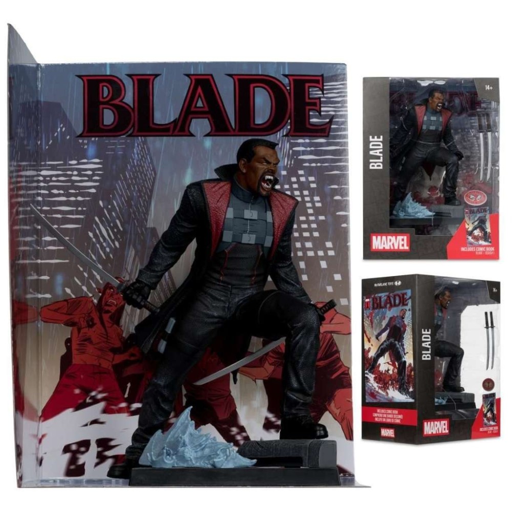 MC FARLANE MARVEL COLLECTION PVC STATUE BLADE (BLADE 1) 1/6 SCALE STATUE FIGURE