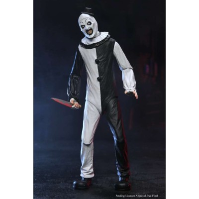 NECA TERRIFIER ART THE CLOWN 1/4 SCALE 45CM PVC ACTION FIGURE