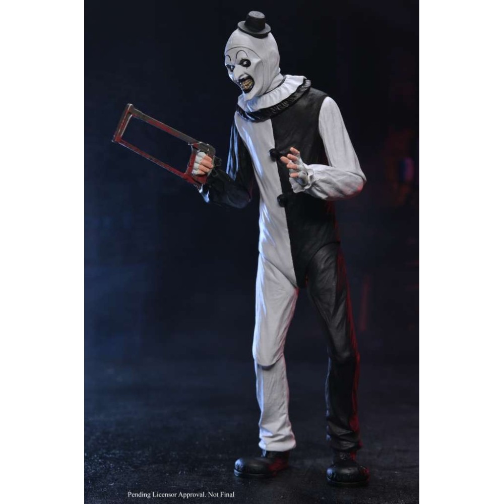 TERRIFIER ART THE CLOWN 1/4 SCALE ACTION FIGURE NECA
