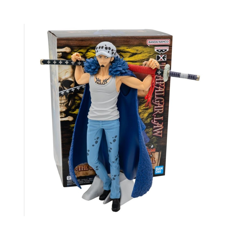 BANPRESTO ONE PIECE DXF GRANDLINE SERIES SPECIAL TRAFALGAR LAW STATUE FIGURE