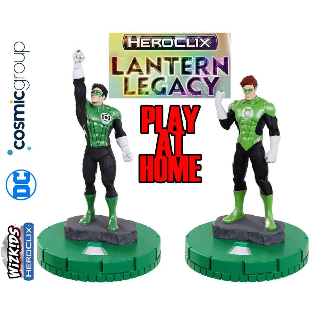 DC COMICS HEROCLIX GREEN LANTERN LEGACY PLAY AT HOME KIT WIZKIDS