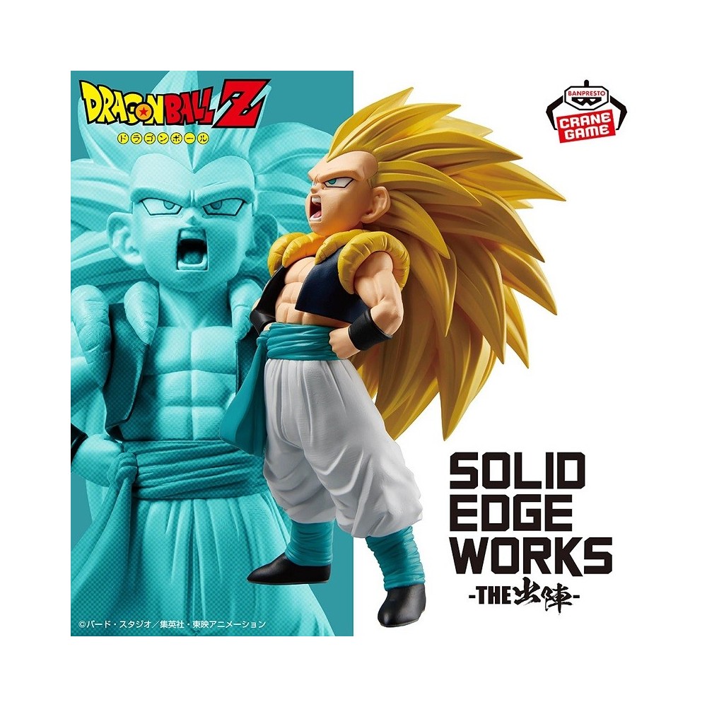BANPRESTO DRAGON BALL Z SOLID EDGE WORKS GOTENKS SUPER SAIYAN 3 STATUE FIGURE