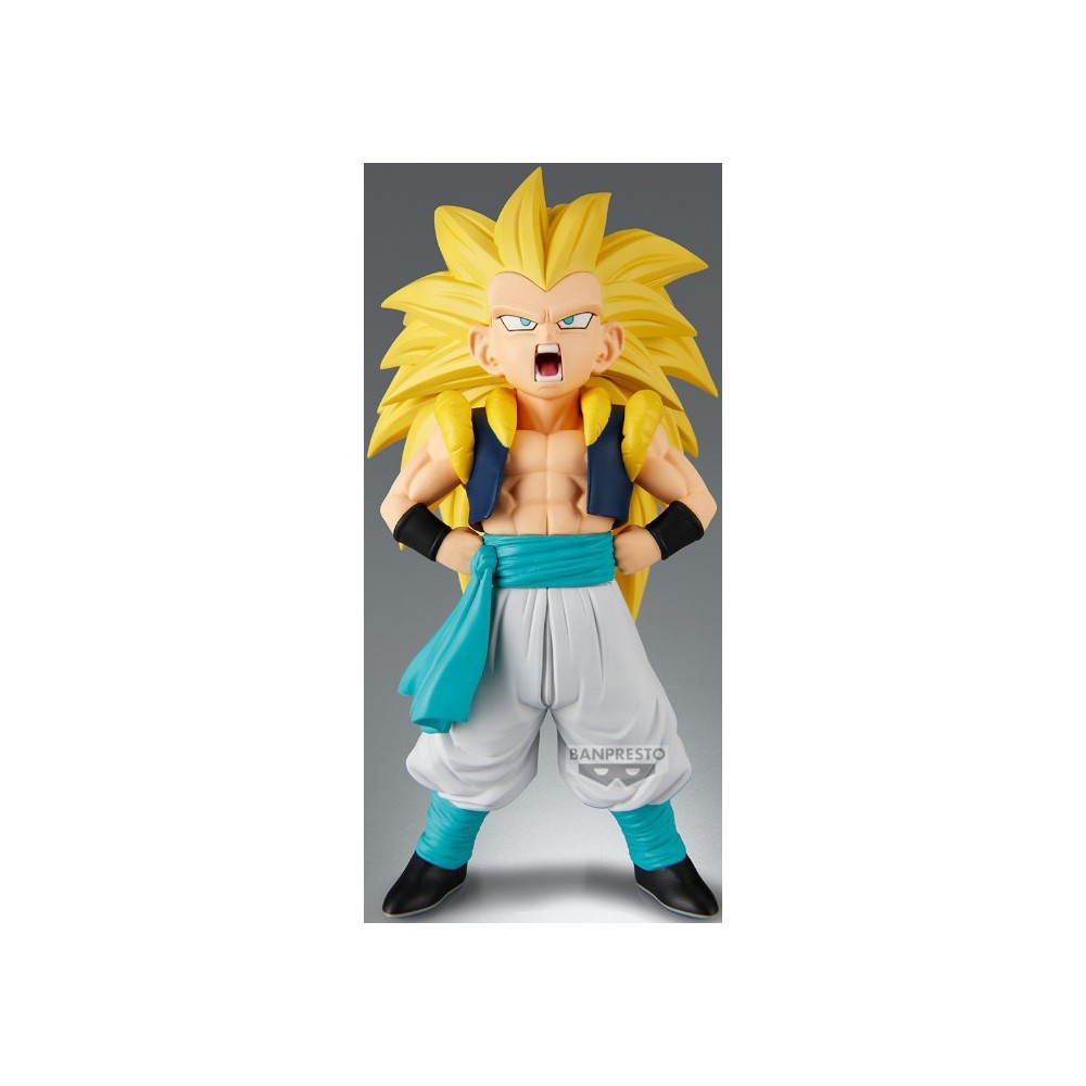 BANPRESTO DRAGON BALL Z SOLID EDGE WORKS GOTENKS SUPER SAIYAN 3 STATUE FIGURE