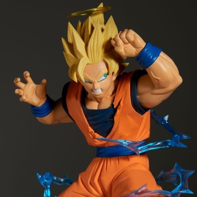 DRAGON BALL Z MATCH MAKERS SUPER SAIYAN 2 GOKU (VS MAJIN VEGETA) STATUA FIGURE BANPRESTO