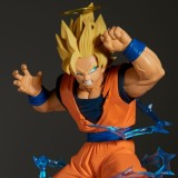 BANPRESTO DRAGON BALL Z MATCH MAKERS SUPER SAIYAN 2 GOKU (VS MAJIN VEGETA) STATUE
