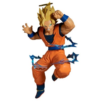 BANPRESTO DRAGON BALL Z MATCH MAKERS SUPER SAIYAN 2 GOKU (VS MAJIN VEGETA) STATUE