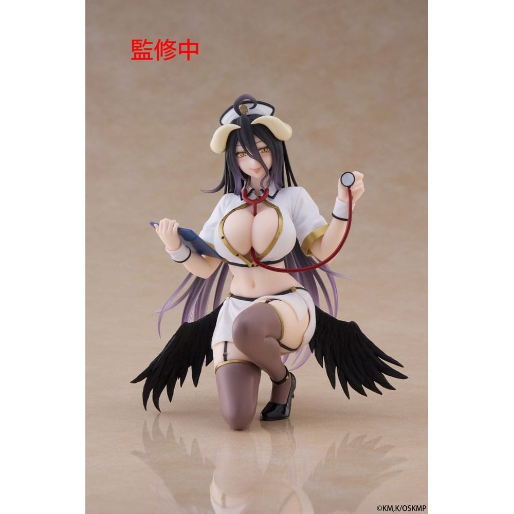 OVERLORD ALBEDO NURSE VERSION RENEWAL DESKTOP CUTE STATUA FIGURE TAITO