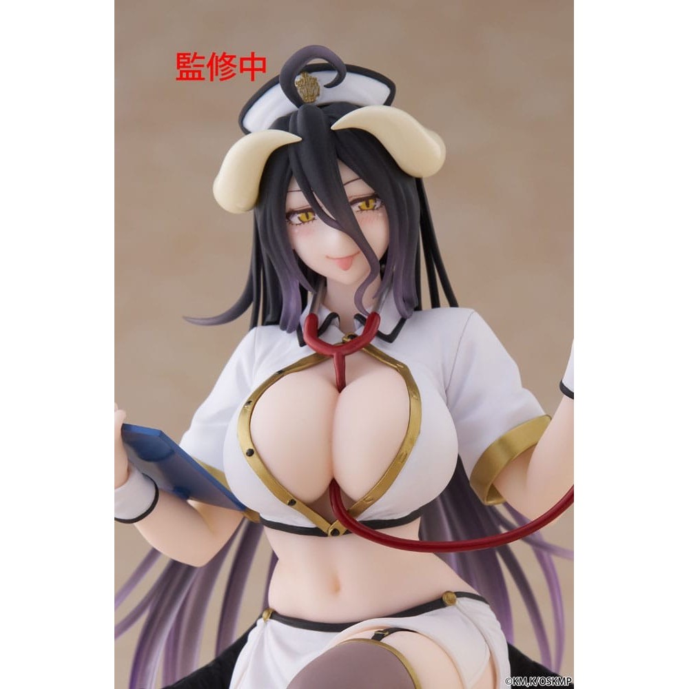 OVERLORD ALBEDO NURSE VERSION RENEWAL DESKTOP CUTE STATUA FIGURE TAITO
