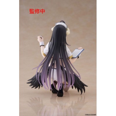 TAITO OVERLORD ALBEDO NURSE VERSION RENEWAL DESKTOP CUTE SERIES STATUE FIGURE