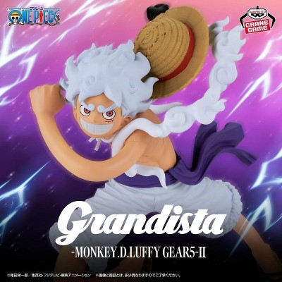 ONE PIECE GRANDISTA MONKEY D.LUFFY GEAR 5 II STATUA FIGURE BANPRESTO