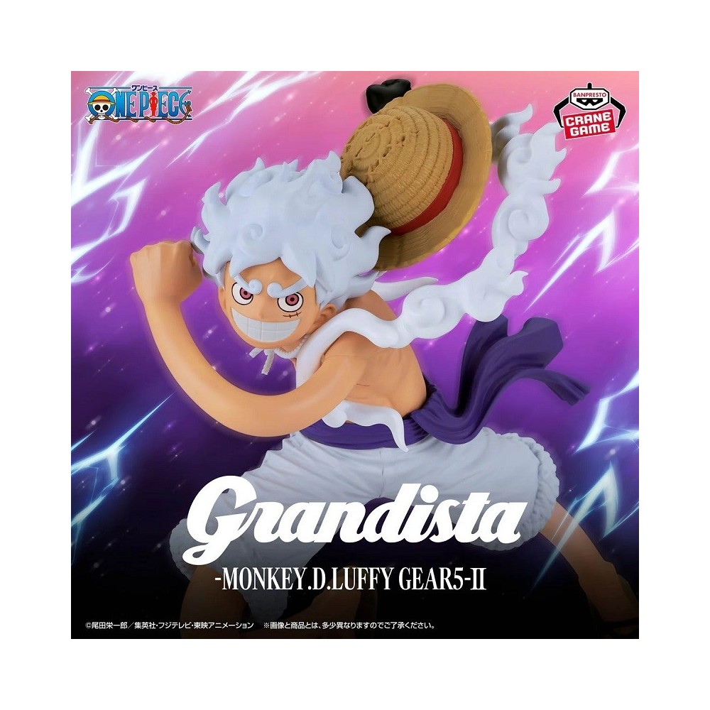 ONE PIECE GRANDISTA MONKEY D.LUFFY GEAR 5 II STATUA FIGURE BANPRESTO