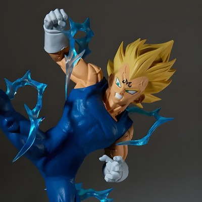 BANPRESTO DRAGON BALL Z MATCH MAKERS MAJIN VEGETA (VS SUPER SAIYAN 2 GOKU) STATUE
