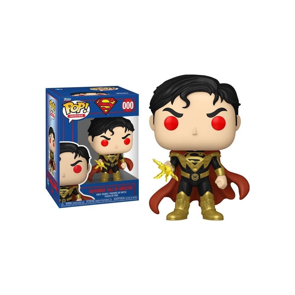 FUNKO FUNKO POP! HEROES SUPERMAN FALL OF SINESTRO BOBBLE HEAD FIGURE
