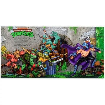 TEENAGE MUTANT NINJA TURTLES 1988 REMASTERED 6-PACK ACTION FIGURES PLAYMATES TOYS