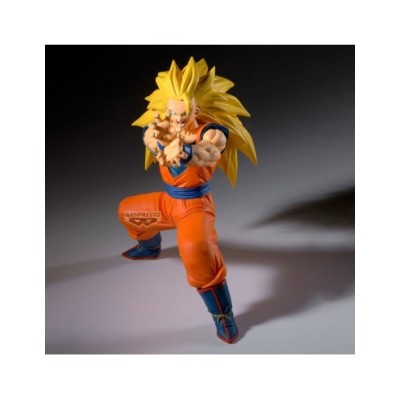 BANPRESTO DRAGON BALL Z MATCH MAKERS SUPER SAIYAN 3 GOKU (VS MAJIN BUU) STATUE